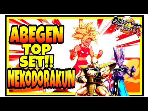 [ DBFZ Season 3 ] Nekodorakun (Kefla - Beerus - Base Goku ) vs Abegen ( Kefla - Nappa - Gogeta )