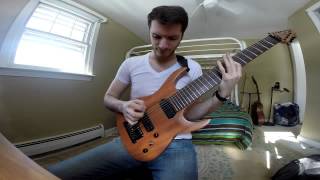 Hell Below - Periphery (GUITAR COVER by Michael Avery)