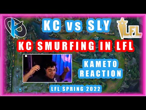 KC Smurfing In LFL [KC vs SLY]