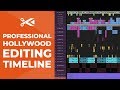 How Professional Hollywood Editors Set Up A Timeline Video Editing Tutorial
