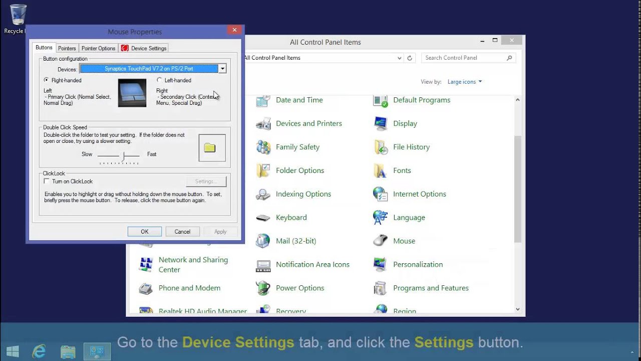 How to Enable Two Finger Scrolling In a Windows 8 Laptop