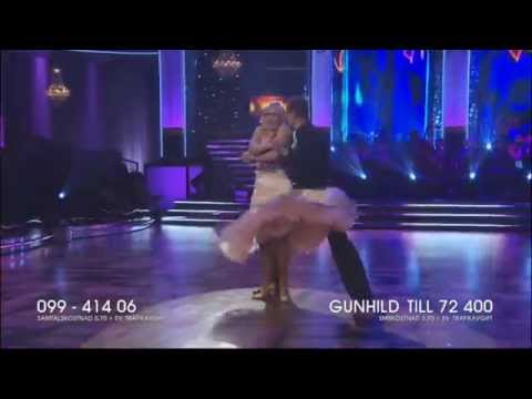 Gunhild Carling och Kristjan Lootus - slowfox - Let’s Dance (TV4)