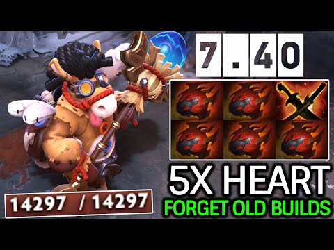 Centaur Warrunner 7.40 – Forget Old Builds 5x Heart Unstoppable Dota 2