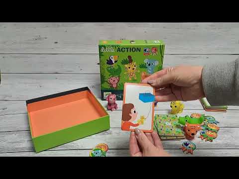 Társasjáték kicsiknek - Little Action a Djeco-tól | okosjatek.hu