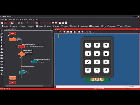 3 x 4 Keypad video