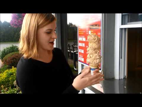 Dave's Diner and Their Enormous Ice Cream Cones - New to Naomi