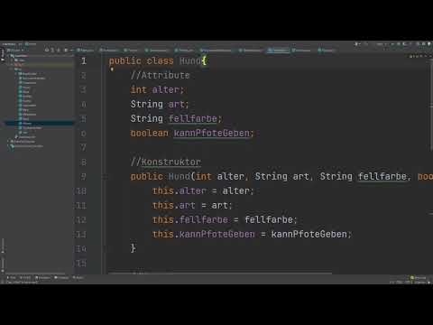 Konstruktoren für FORTGESCHRITTENE - Java Programmieren Lernen - 34