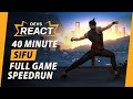 Sifu Developers React to 44 Minute Full Game Speedrun