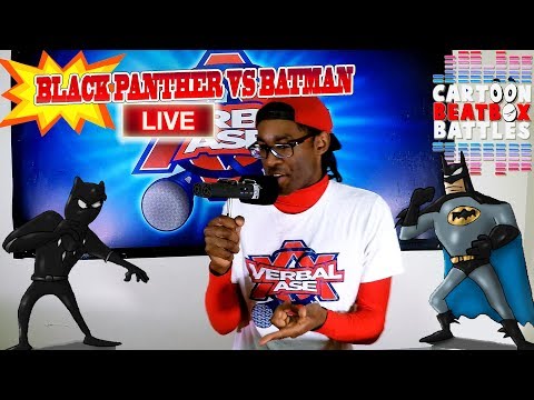 Black Panther Vs Batman Live - Cartoon Beatbox Battles
