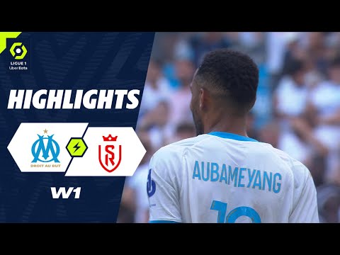 OLYMPIQUE DE MARSEILLE - STADE DE REIMS (2 - 1) - Highlights - (OM - SdR) / 2023-2024