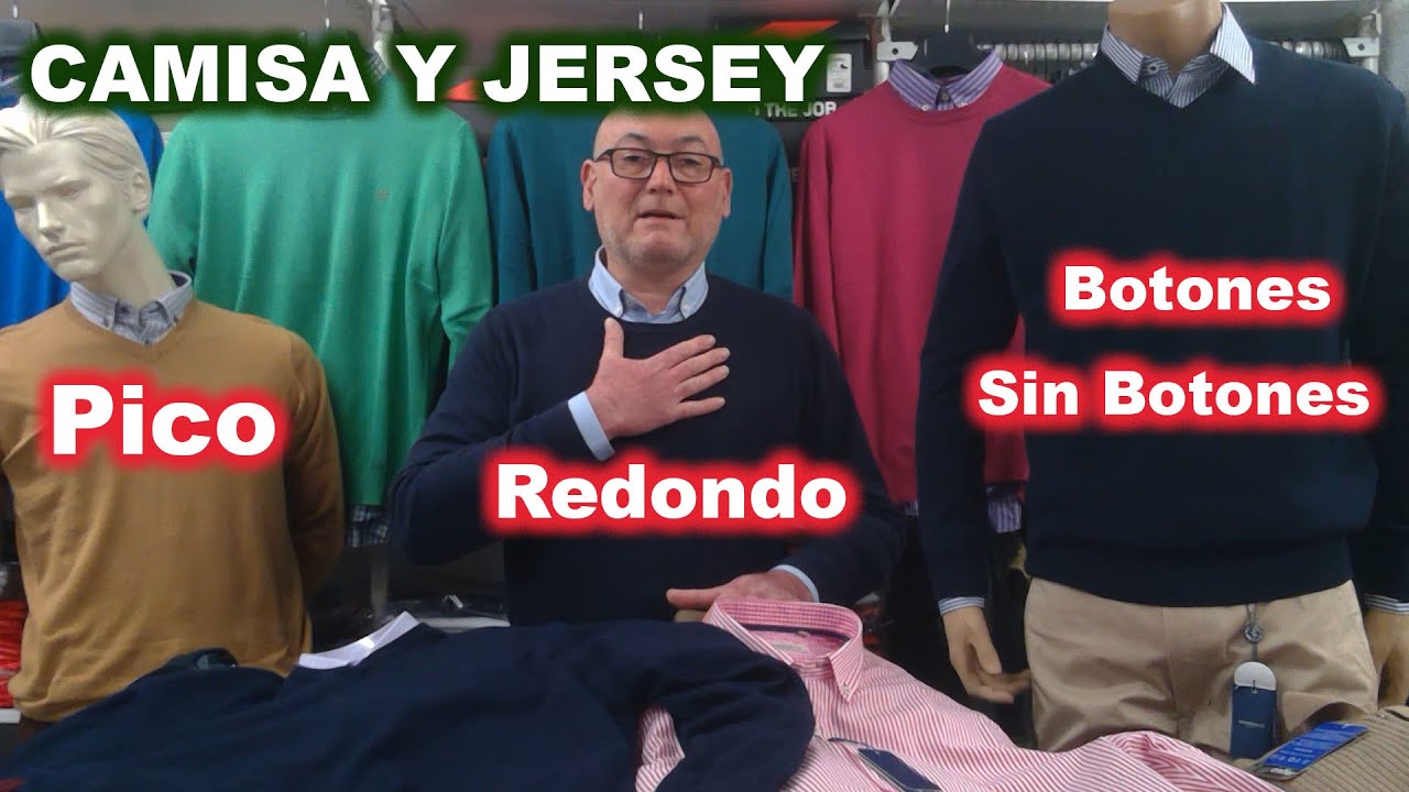 CAMISA y JERSEY ¿Cómo llevarlo REDONDO de PICO....