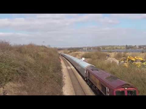 DB schenker  66105 morris cowley to southampton docks car train