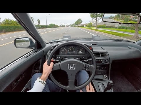 1988 Honda Prelude Si - Driving the 3rd Generation of the Japanese GT Icon (POV Binaural Audio)