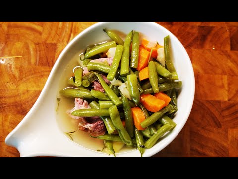 Grüne Bohnen Eintopf (ideal für Kochanfänger)