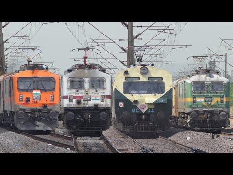 Perfect CROSSING Trains 13 | FATV EPISODE Number #120 | ICF and LHB Trains | Indian Railways