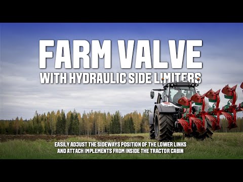 Valtra Unlimited Landwirtschaftsventil mit hydraulischen Seitenbegrenzern