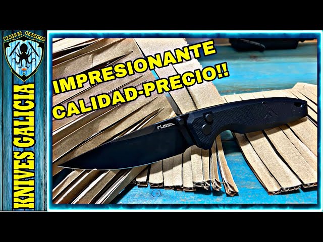 Vídeo relacionado con FLISSA Navaja Plegable, Cuchillo Plegable de Acero Inoxidable, Cuter de Bolsillo con Rompecristales y Cortacinturones, para Acampada y Marcha