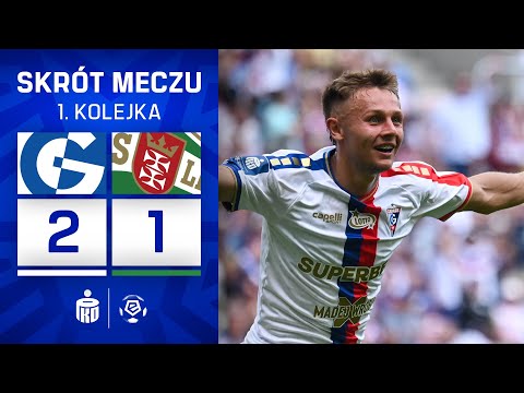 Górnik - Lechia | SKRÓT | Owacja dla Urbana, udane debiuty | Ekstraklasa 2025/26 | 1. kolejka