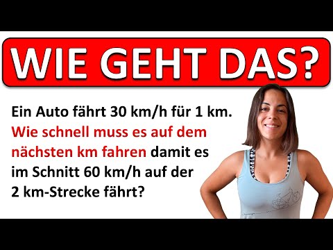 🤯🤯🤯 BERECHNE DIE GESCHWINDIGKEIT! | Einstein musste überlegen...