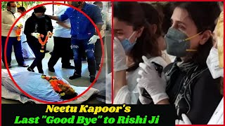 Neetu Kapoor is Emotional to Say Good Bye to Rishi Kapoor
