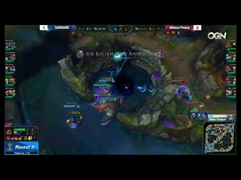 SSG (CuVee Chogath) VS AFS (Spirit Lulu Jungler) Game 4 Highlights - 2017 LCK Regional Qualifier