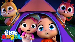 Camping Song | Little Angel Kids Songs &amp; Nursery Rhymes
