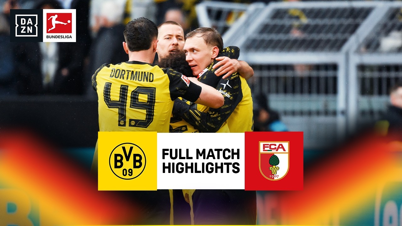 Borussia Dortmund vs Augsburg | Bundesliga Highlights | Matchday 26 | 2025-2026
