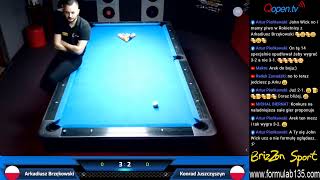 Arkadiusz Brzękowski vs Konrad Juszczyszyn - Turniej Formuła B 1-3-5 PRO Q24q.Pl - Grupa C