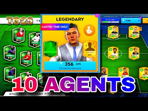 DLS26 10 AGENTS. 64TA SARIQ KARTALI FUTBOLCHILARNI TARKIBGA OLAMIZ. OPEN PACK QILAMIZ🔥🔥🔥 356💎💎💎💎