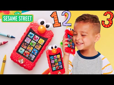 Video thumbnail for the Sesame Street Learn with Elmo Phone