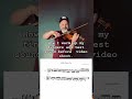 Fast Warm Up I Use Before Filming Sheet Music On Screen Give It A Shot JonnyontheFiddle