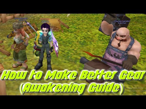 Ignite Flyff (Fly For Fun) How to Make Better Gear (Awakening Guide)