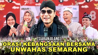 Download lagu [SIARAN ULANG] ORASI KEBANGSAAN BERSAMA CIVITAS UNIVERSITAS WAHID HASYIM SEMARANG mp3