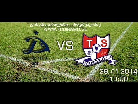 FC Dinamo Tbilisi 1:1 TS Podbeskidzie