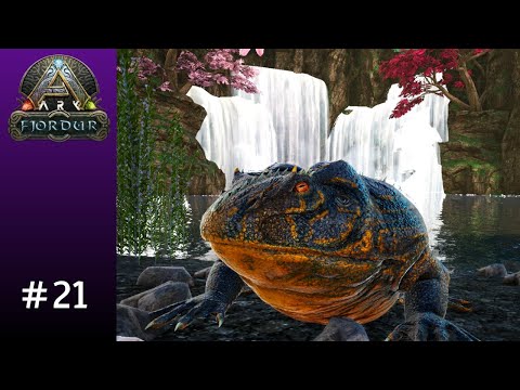 Max Level Beelzebufo Taming!  ARK Fjordur Let's Play Ep. 21
