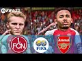 FIFA 23 | FC Nürnberg vs Arsenal - Club Friendly 2023 | Havertz, Declan Rice | PC Gameplay