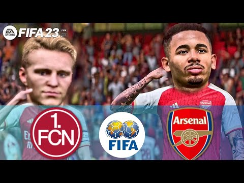 FIFA 23 | FC Nürnberg vs Arsenal - Club Friendly 2023 | Havertz, Declan Rice | PC Gameplay