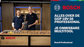 Alles over de multitool GOP 18V-34 Professional
