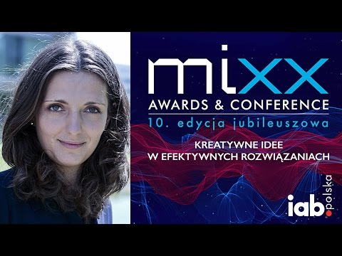 Maja Biniewicz z ZPR Media zaprasza na MIXX Awards & Conference 2016
