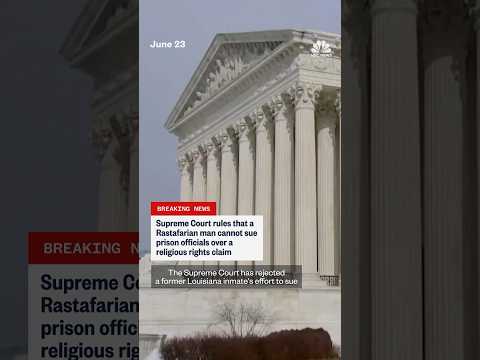 Supreme Court rules against Rastafarian man's case