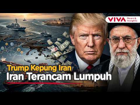Trump vs Iran Memanas! AS Ingin Lumpuhkan Jalur Keuangan Teheran