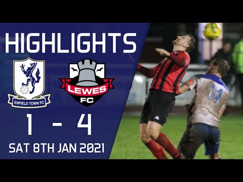 Enfield Town 1-4 Lewes | Highlights