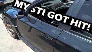 RACECAR GOT SMASHED | Project Fix STI | Tail light Repairs