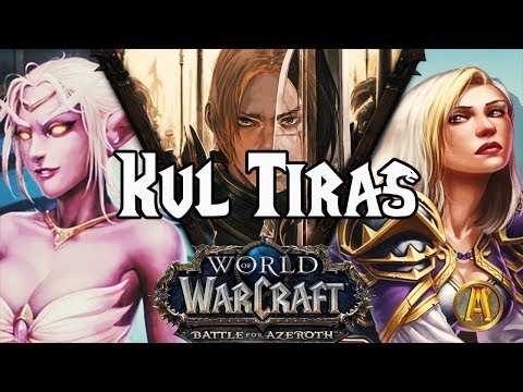 World of Warcraft: Kul Tiras (2018) - ALL Cutscenes & Arthas Lore [WoW Battle for Azeroth 8.0]