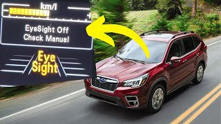 Subaru “Eyesight off, check manual” warning: What’s this?