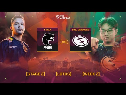 FURIA vs Evil Geniuses - VCT Americas Stage 2 - W2D1 - Map 2