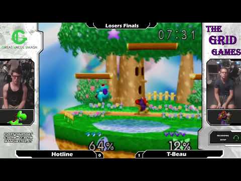 Smash 64: Hotline (Yoshi) V T-Beau (Falcon) - Shattered 118 Tournament SSB64