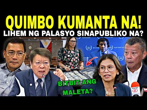 HALA GRABE TO! NAHULl SI QUIMBO BULTO BULT0NG PERA WALA NG TAKAS BBM BOYING SOTTO TRILANES LAGOT NA?