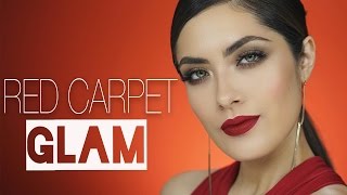 "Red Carpet" Glam/Red Lip Makeup | Melissa Alatorre