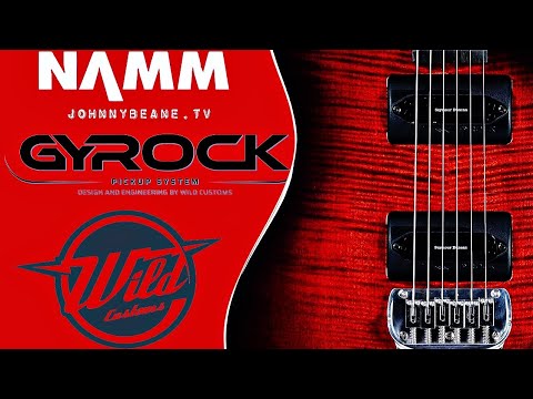 The GYROCK Pickup System at NAMM 2022